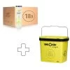 Training Tennisball 18x 4 Ball Tube Plus Ball Bucket -Tennis Shop 0000300000 000
