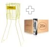 Code Black 25x 4 Ball Tube Plus Basket -Tennis Shop 0005400000 000