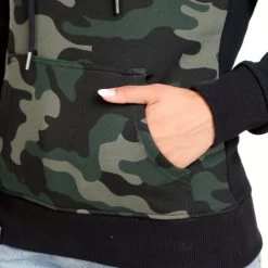 Camou Glitter Hoody Women 17 Camou Glitter Hoody Women -Tennis Shop 00225000 0 8