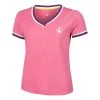 Flashy V-Neck T-Shirt Women 1 Flashy V-Neck T-Shirt Women -Tennis Shop 00356000 000