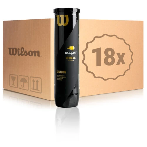 Wilson US Open 18x 4 Ball Tube In A Box 3 Wilson US Open 18x 4 Ball Tube In A Box
