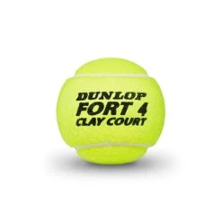 Dunlop Fort Clay Court 4 Ball Tube -Tennis Shop 0162300000 10