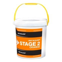 Dunlop Mini Tennis Stage 2 Orange 60 Pack