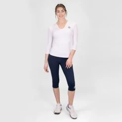 BIDI BADU Crew V-Neck Long Sleeve Women 11 BIDI BADU Crew V-Neck Long Sleeve Women -Tennis Shop 01983000 13