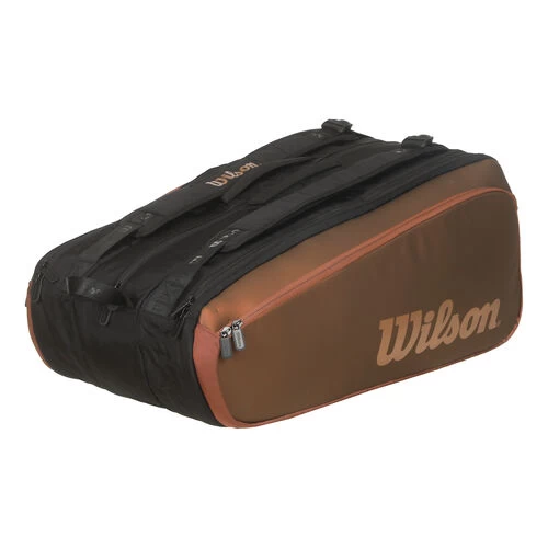 Wilson Super Tour Pro Staff V14 Racket Bag 15 Pack 3 Wilson Super Tour Pro Staff V14 Racket Bag 15 Pack