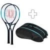 Wilson 2 X Ultra 100 Countervail Plus Tennis Bag -Tennis Shop 03275000 000