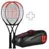 Wilson 2 X Clash 100 Pro (Tour) Plus Tennis Bag -Tennis Shop 03872000 000