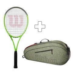 Wilson Blade Feel RXT 105 Allround Racket (plus Tennis Bag)