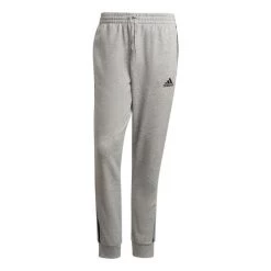 ADIDAS 3 Stripes French Terry Cotton-Touch Training Pants Men