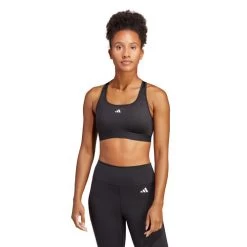 ADIDAS Training PowerReact Training Medium-Support Bra Sports Bras Women -Tennis Shop 17854000 16