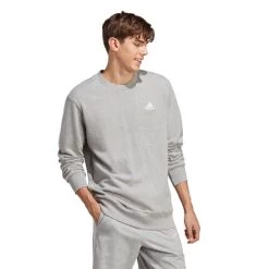 ADIDAS Essentials French Terry Embroidered Small Logo Sweatshirt Men -Tennis Shop 17891000 15