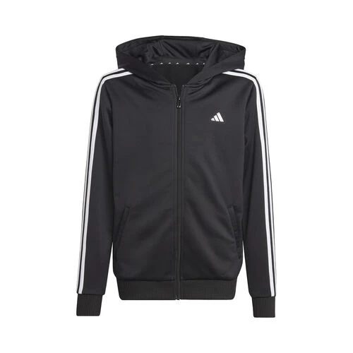ADIDAS Essentials Train AEROREADY 3-Stripes Regular-Fit Full-Zip Hoodie Boys 3 ADIDAS Essentials Train AEROREADY 3-Stripes Regular-Fit Full-Zip Hoodie Boys