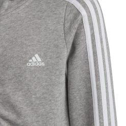 ADIDAS 3 Stripes Zip Hoodie Girls -Tennis Shop 18339000 10