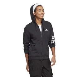 ADIDAS Linear French Terry Full Zip Hoodie Women 11 ADIDAS Linear French Terry Full Zip Hoodie Women -Tennis Shop 18376000 15