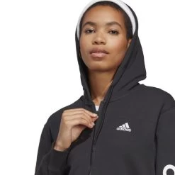 ADIDAS Linear French Terry Full Zip Hoodie Women 12 ADIDAS Linear French Terry Full Zip Hoodie Women -Tennis Shop 18376000 16
